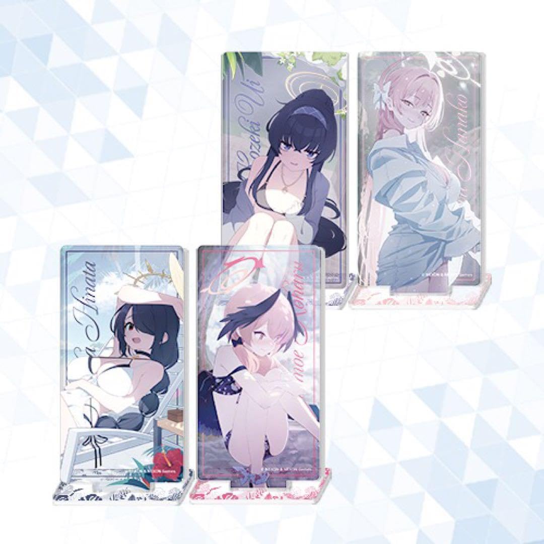 Amazon.co.jp: アーカイブ ブルアカ 水着 ウイ 四角アクリル